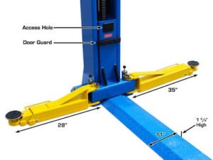 Atlas® BP-10000 Floor Baseplate 2 Post Car Lift 10,000 lbs - Image 10