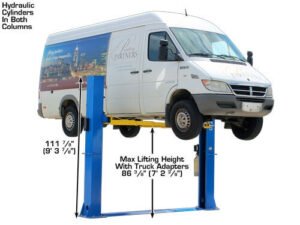 Atlas® BP-10000 Floor Baseplate 2 Post Car Lift 10,000 lbs - Image 2