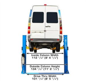 Atlas® BP-10000 Floor Baseplate 2 Post Car Lift 10,000 lbs - Image 5