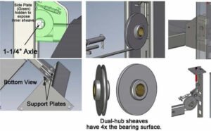 BendPak HD-9ST Narrow Width 4 Post Car Lift 9,000 lb. - New Gray - Image 13