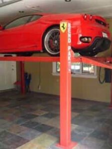 BendPak HD-9ST Narrow Width 4 Post Car Lift 9,000 lb. - New Gray - Image 15