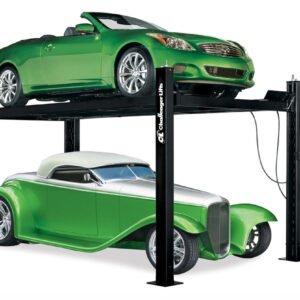 Challenger CL4P9W Ex-Length & Width 4 Post Storage/Service Lift 9,000