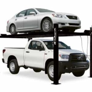 Challenger CL4P9X Ex-Length 4 Post Storage/Service Lift 9,000 ALI Cert.