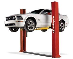 Challenger CLFP9 Low Ceiling Two Post Car Lift 9,000