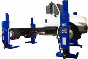 Challenger CLHM-190W HD Wide Mobile Column Lifts (Set of 4)