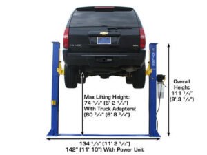 Atlas® 9KBP Floor Base-Plate 2 Post Lift 9,000 lbs - Image 3