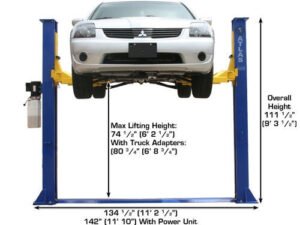 Atlas® 9KBP Floor Base-Plate 2 Post Lift 9,000 lbs - Image 4