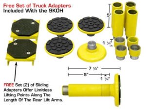 Atlas® 9KOH Symmetric/Asymmetric 2 Post Lift 9,000 lbs - Image 16