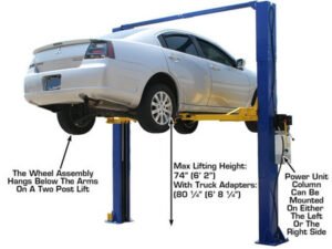 Atlas® 9KOH Symmetric/Asymmetric 2 Post Lift 9,000 lbs - Image 3