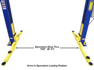 Atlas® 9KOH Symmetric/Asymmetric 2 Post Lift 9,000 lbs - Image 6