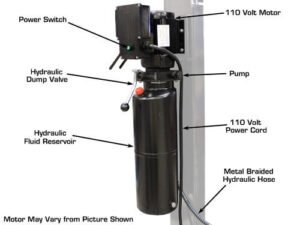 Atlas® Garage Pro 8000 Service/Parking 4 Post Lift 8,000 lbs - Image 12