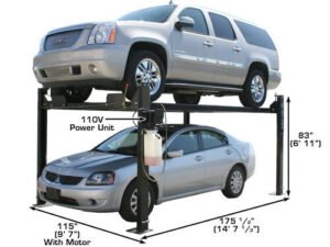 Atlas® Garage Pro 8000 Service/Parking 4 Post Lift 8,000 lbs - Image 4
