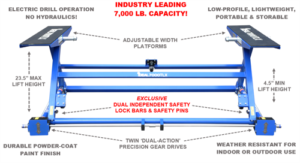 iDeal Lift 7000TLX Low-Rise, Portable & Storable Tilt Lift - Image 3